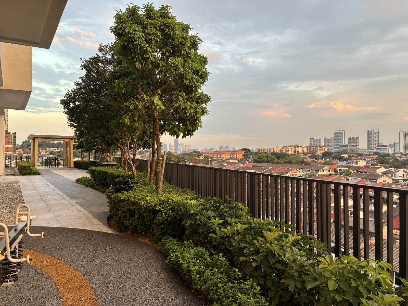 Déplacé de Penang à Kuala Lumpur. Vue sur la ville Niveau 31