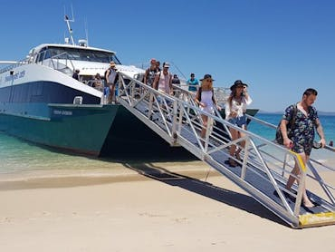 Arrivo all'isola di Great Keppel