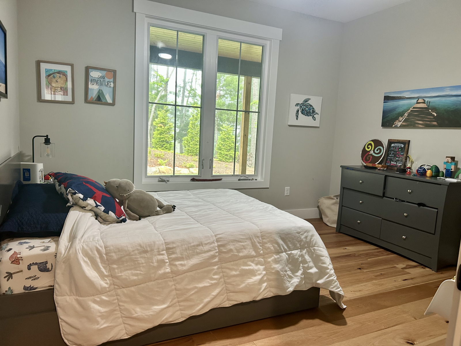 Chambre des 2e enfants avec lit double et lit lit lit