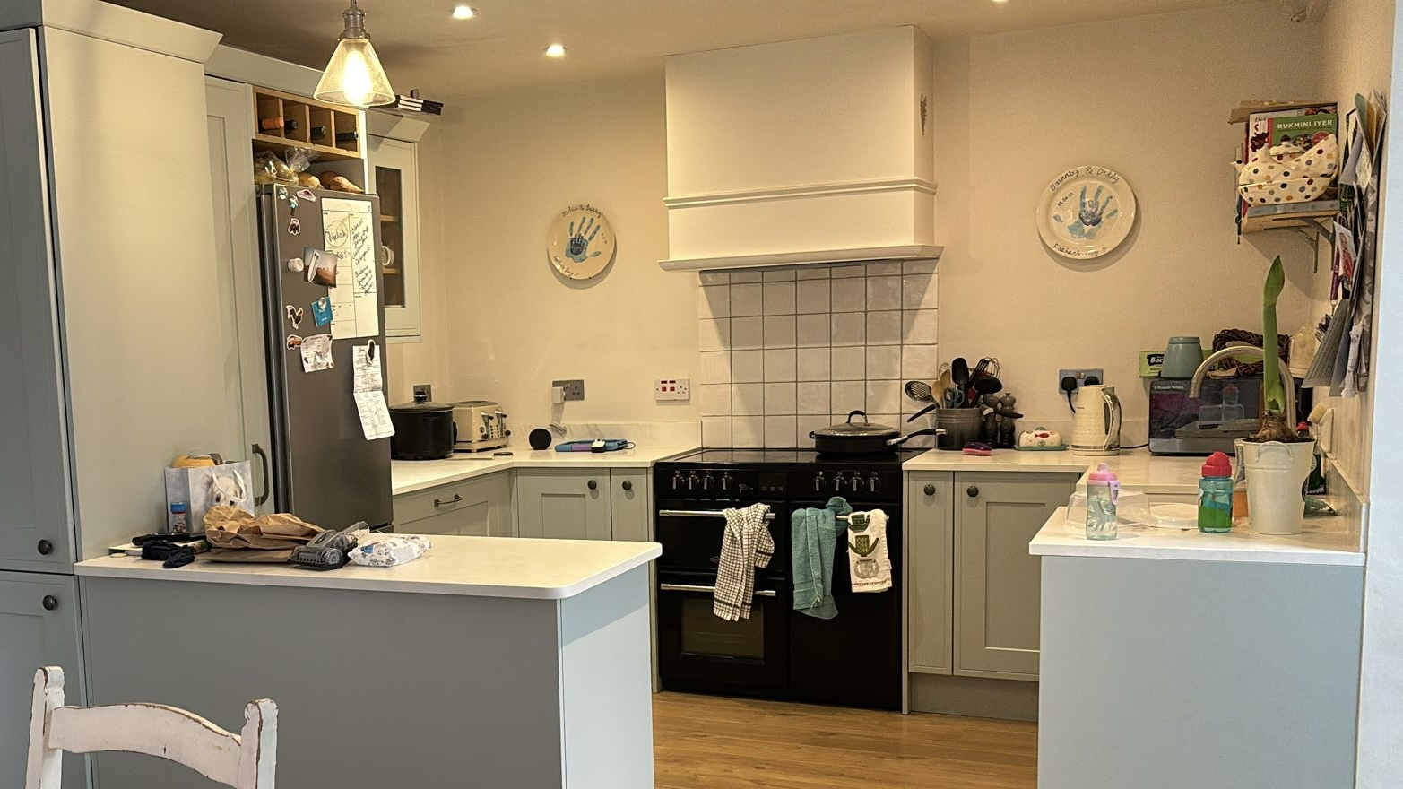 Küche (auch Ess- und Wohnbereich - offener Schnitt)