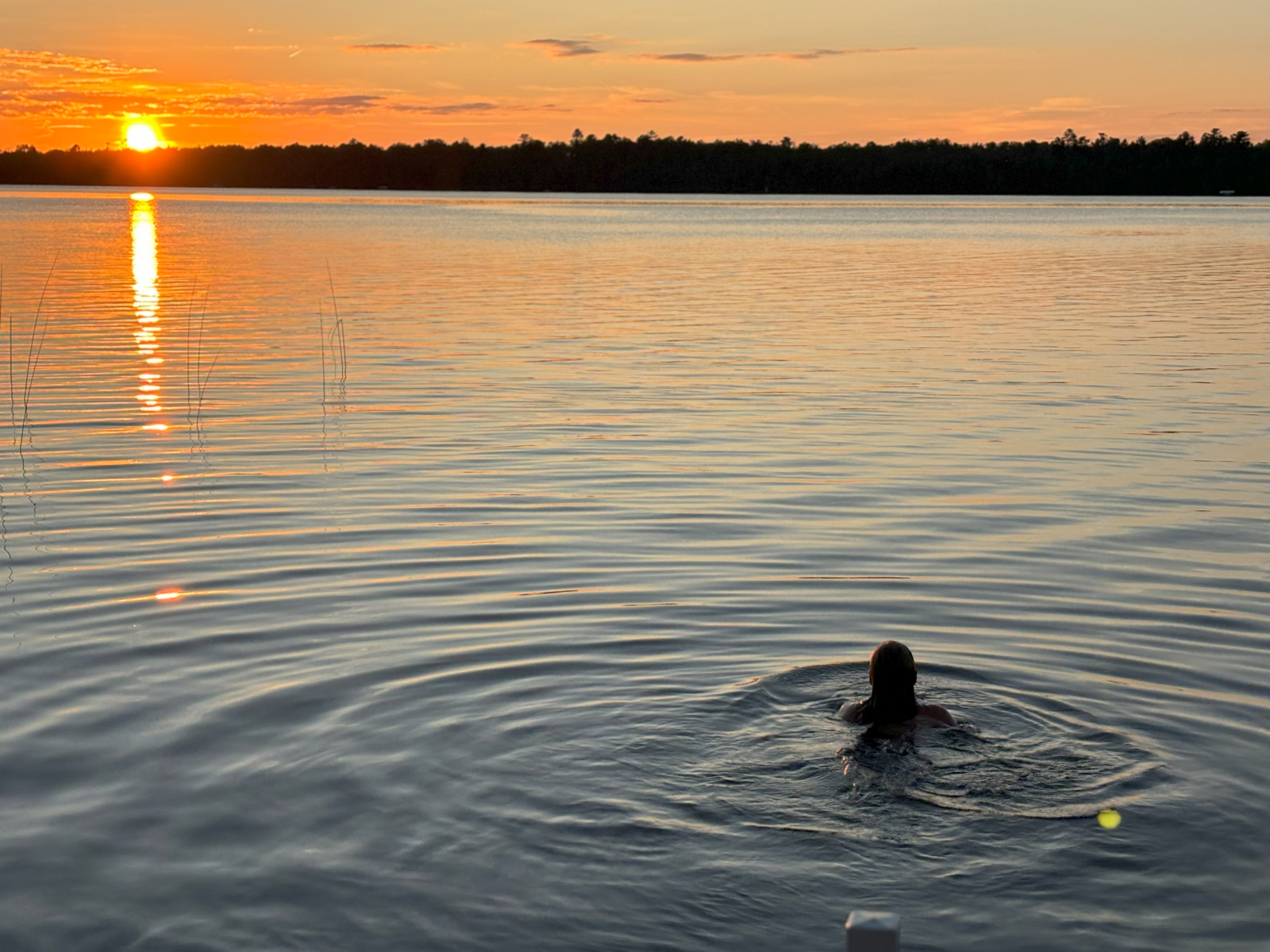 Justo al lado de nuestro muelle
