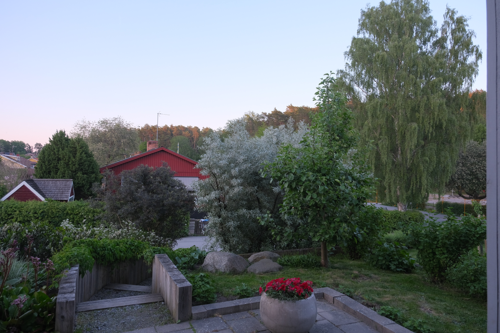 Haus im historischen Seedorf nahe Stockholm