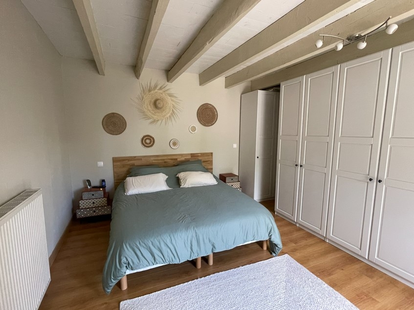 Quarto principal, cama King Size