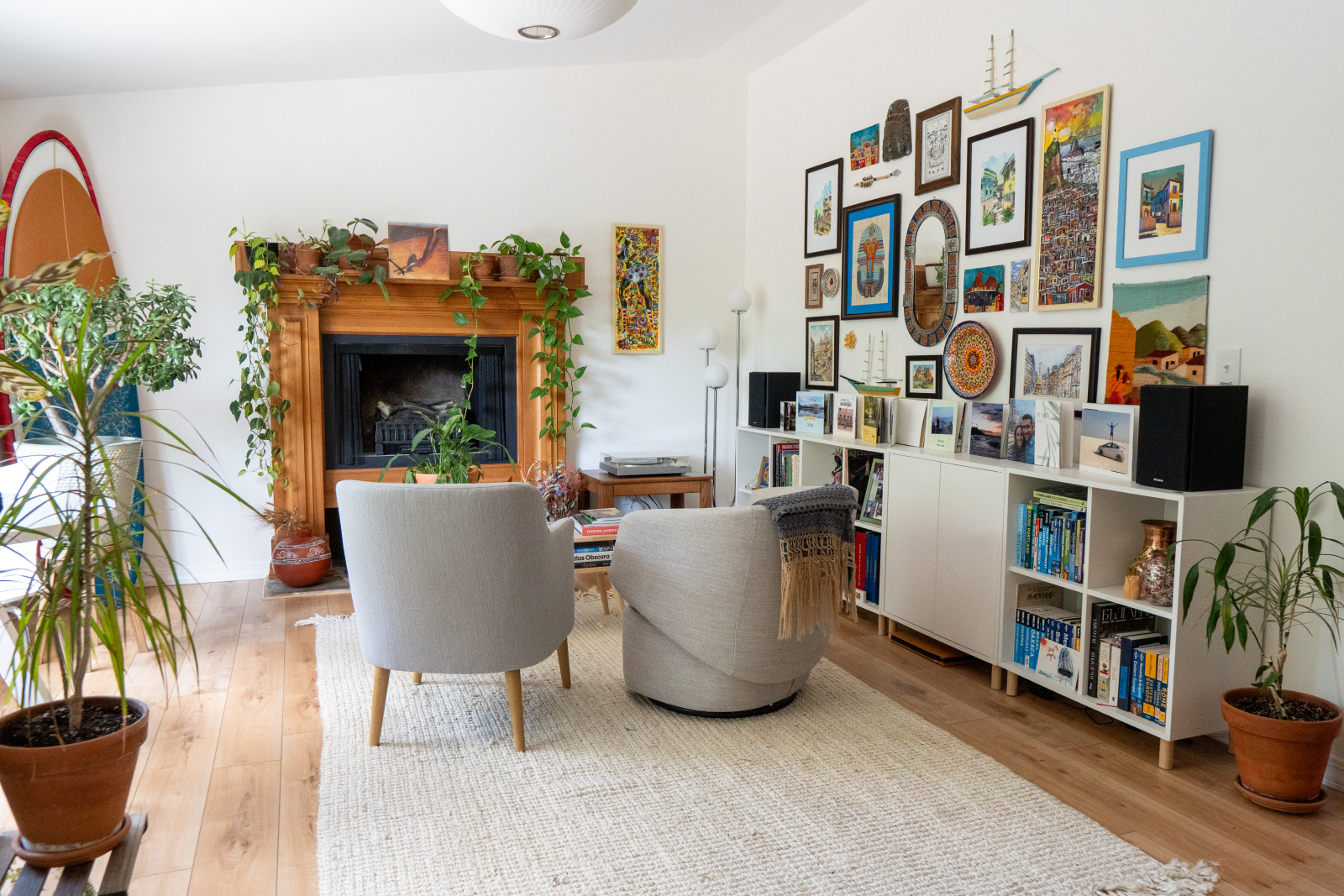 Woonkamer vanaf de hoofdingang