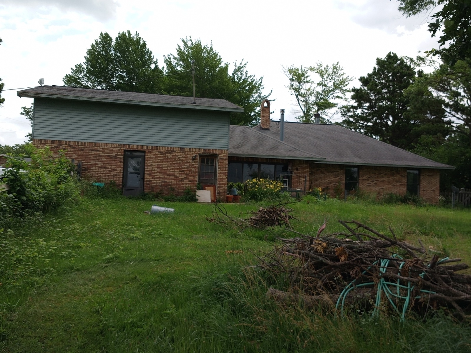 Rustig en vredig huis op het platteland van de Ozarks.
