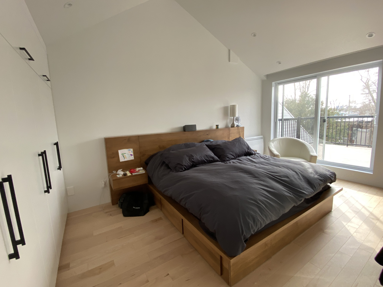 Bedroom 3 on the mezzanine level