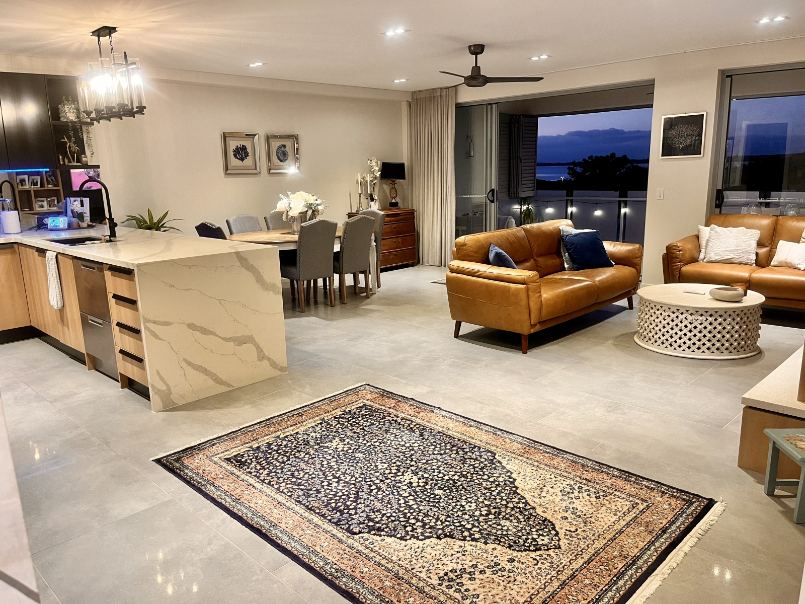 Zona de vivienda en la planta baja