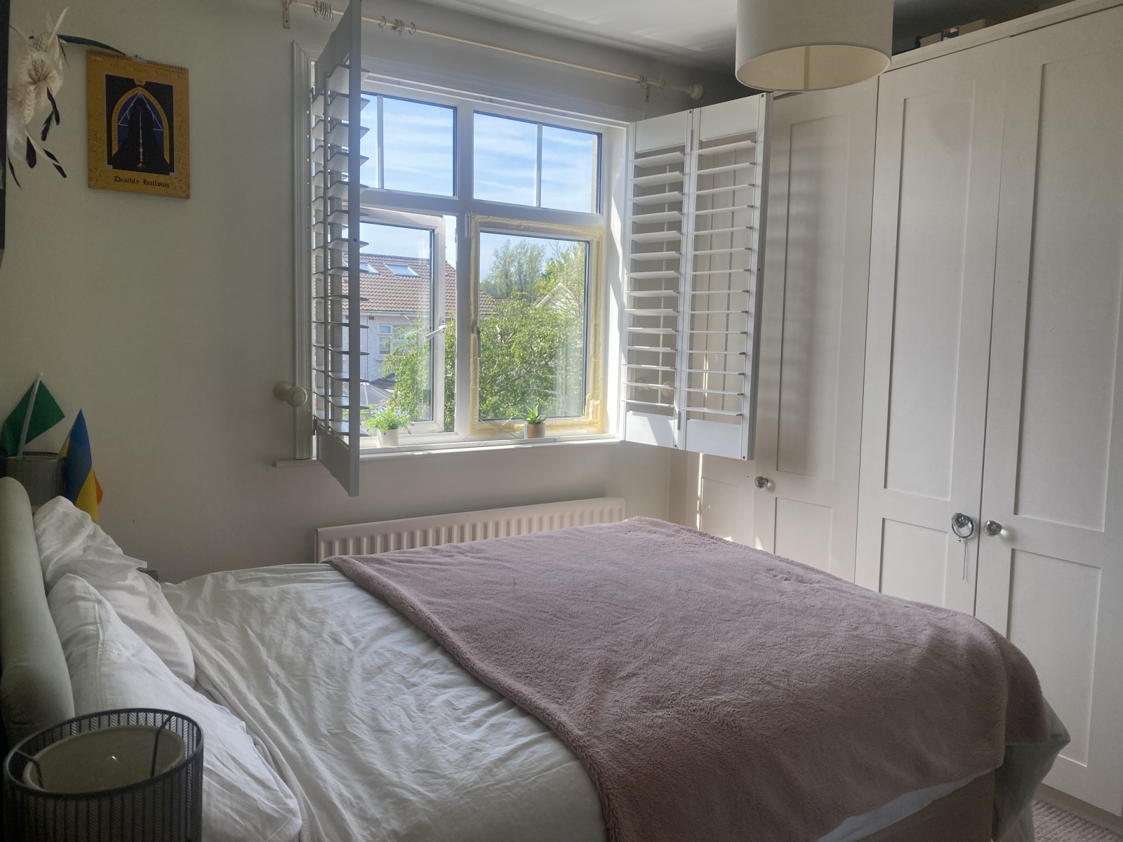 Quarto duplo em suite - Cama de casal