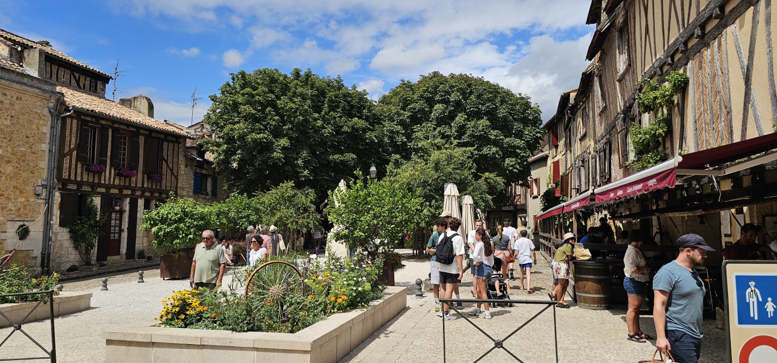 Bergerac is a cute little village