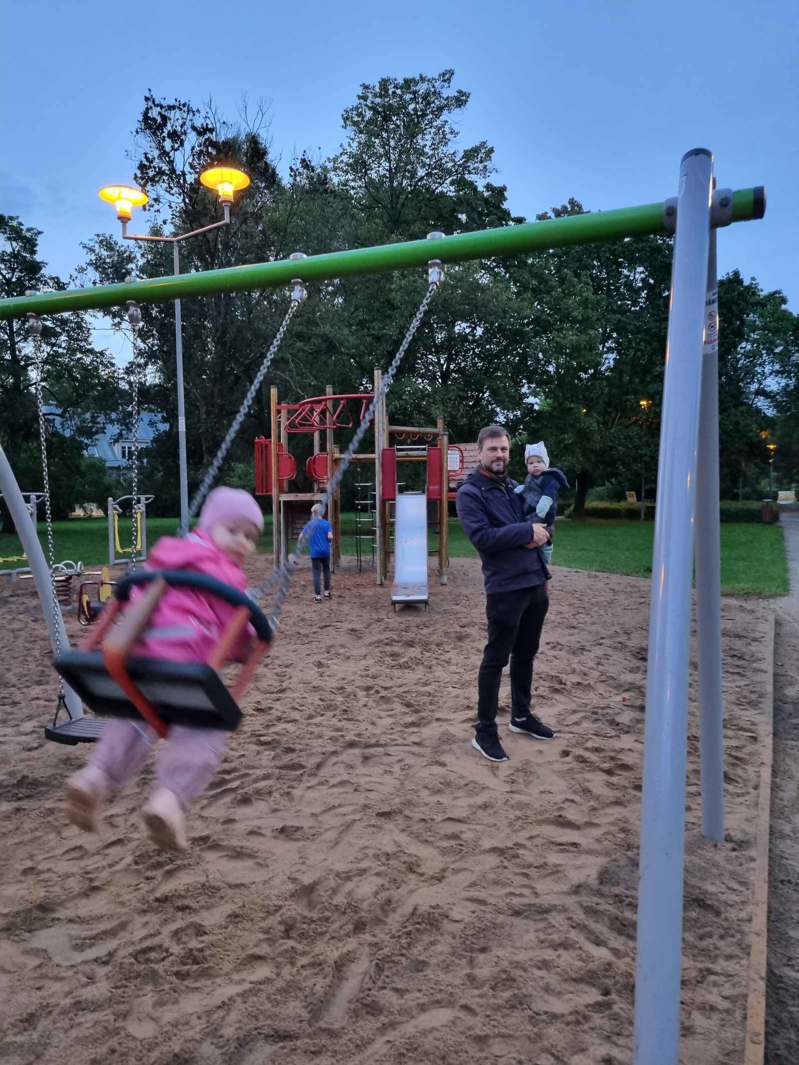 Spielplatz 1 min vom Haus entfernt im Quiet Park.