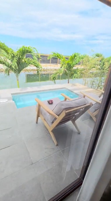 Private plunge pool