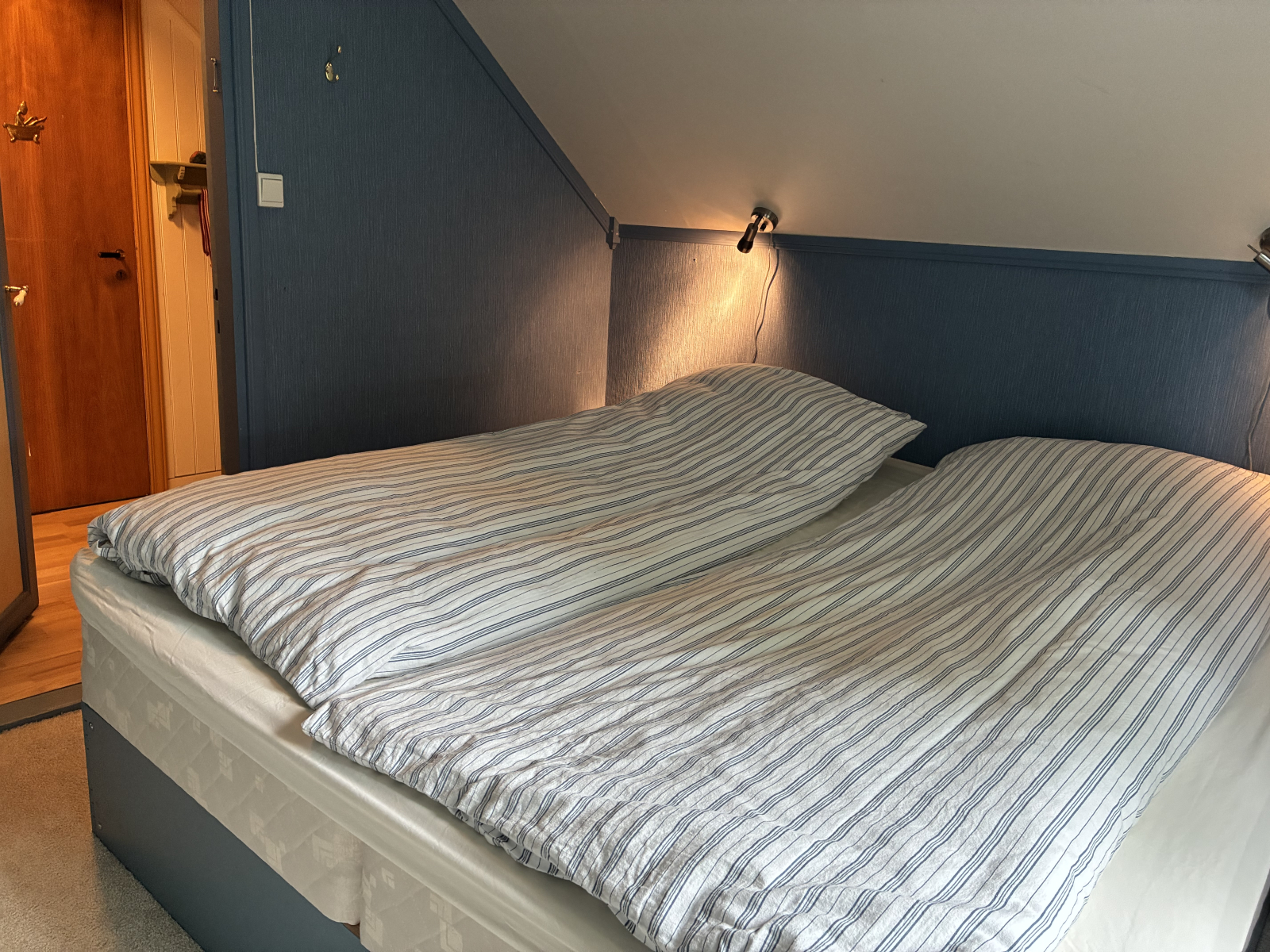 Quarto principal com cama king size