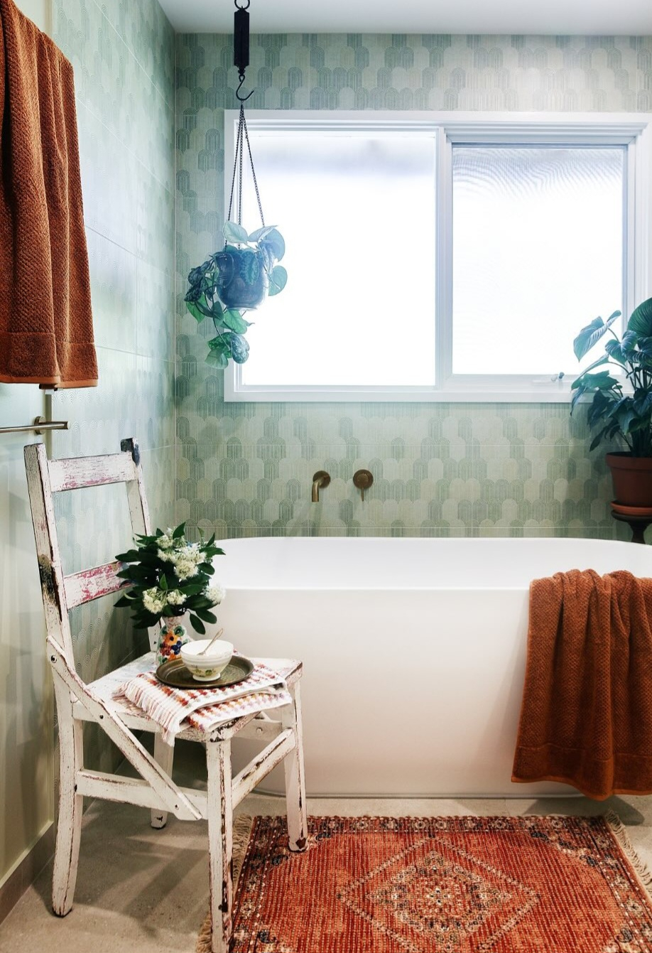 Main bathroom pic 1 of 2. Also contains the most divine rain shower. We were fortunate to have the s ...