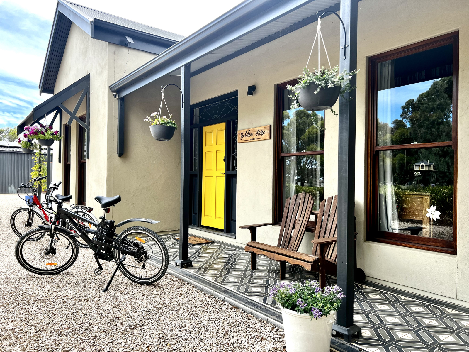 Des vélos électriques pour un peu d’exploration locale.