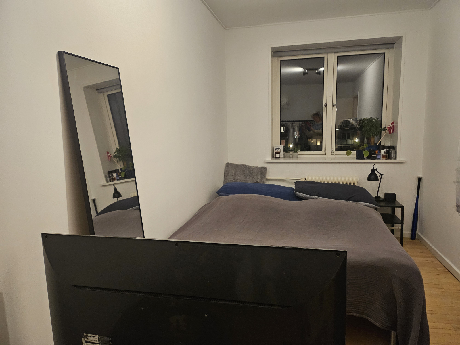 2nd bedroom with tv and Playstation.