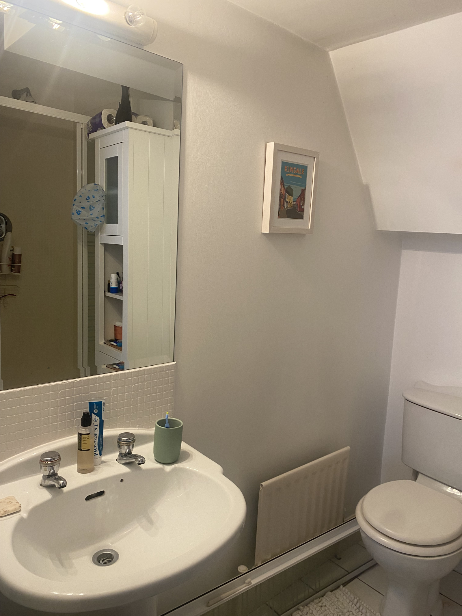 Quarto duplo em suite com duche