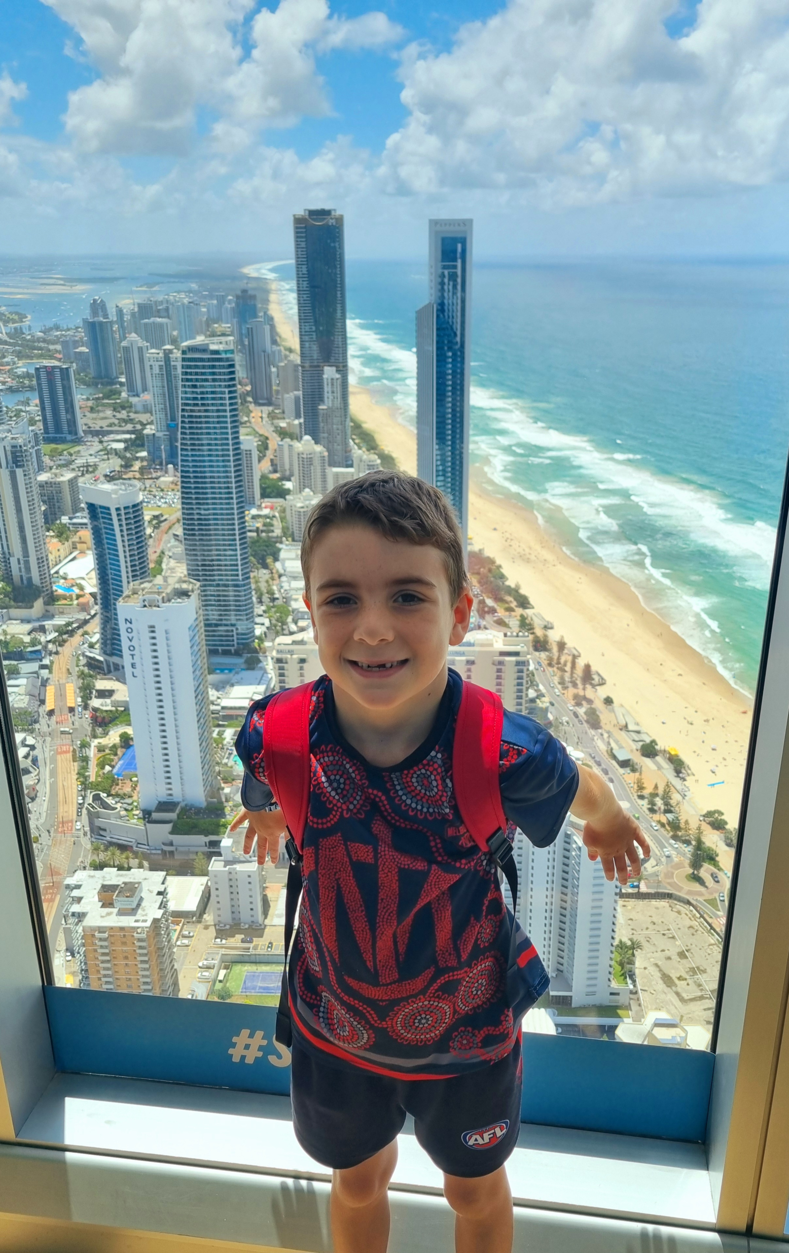 Vista di Surfers Paradise dalla Skypoint Tower