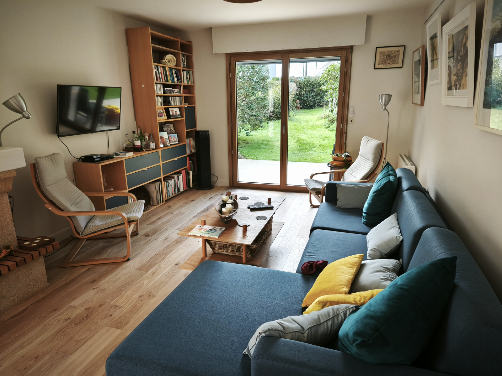 Lounge from dining area