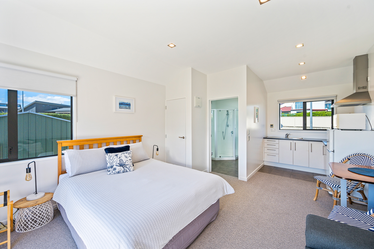 Atelierraum. Ideal für Alleinreisende oder Paare.