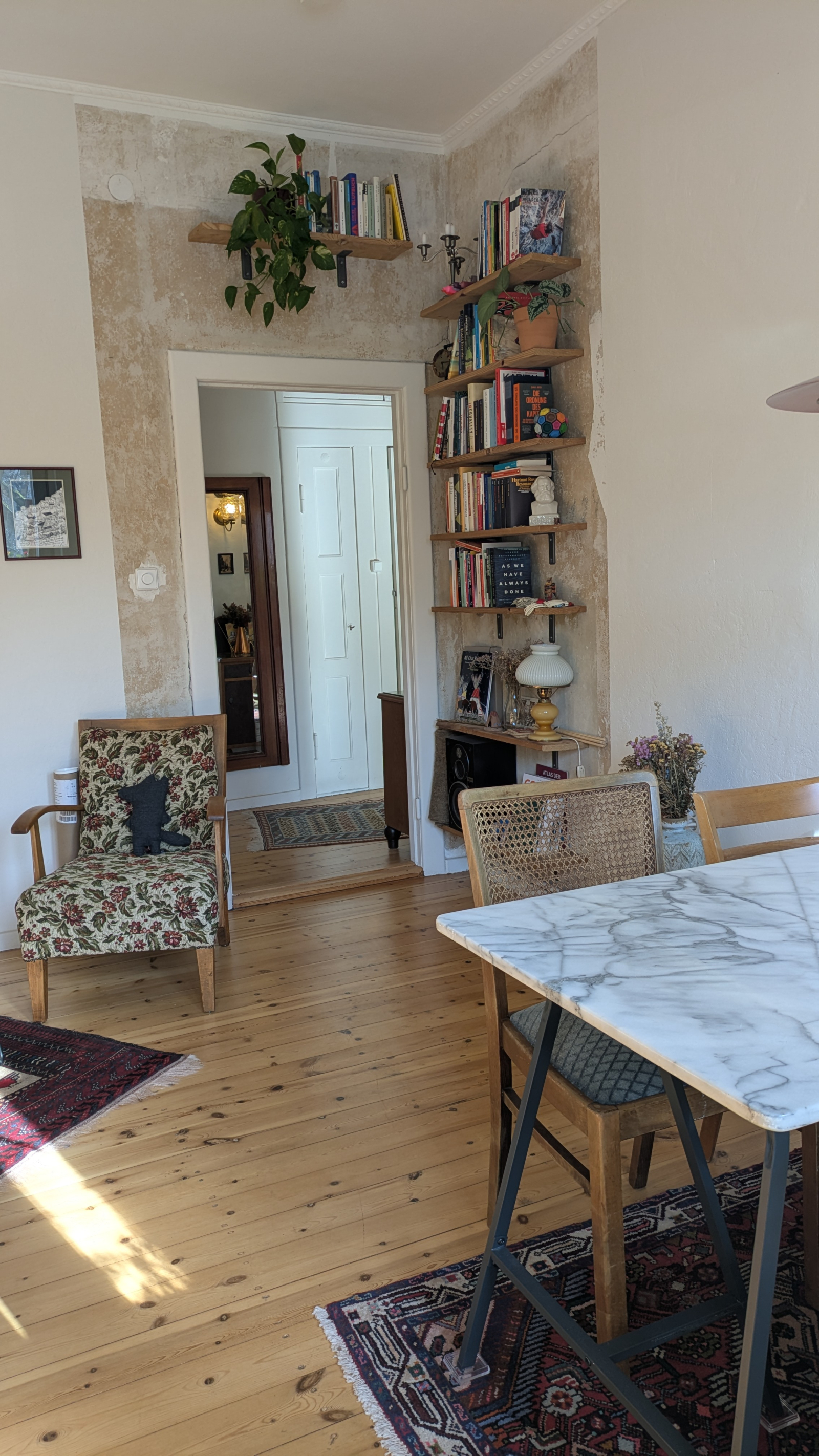 Klein Groen appartement in een knus hoekje van Berlijn Neukölln