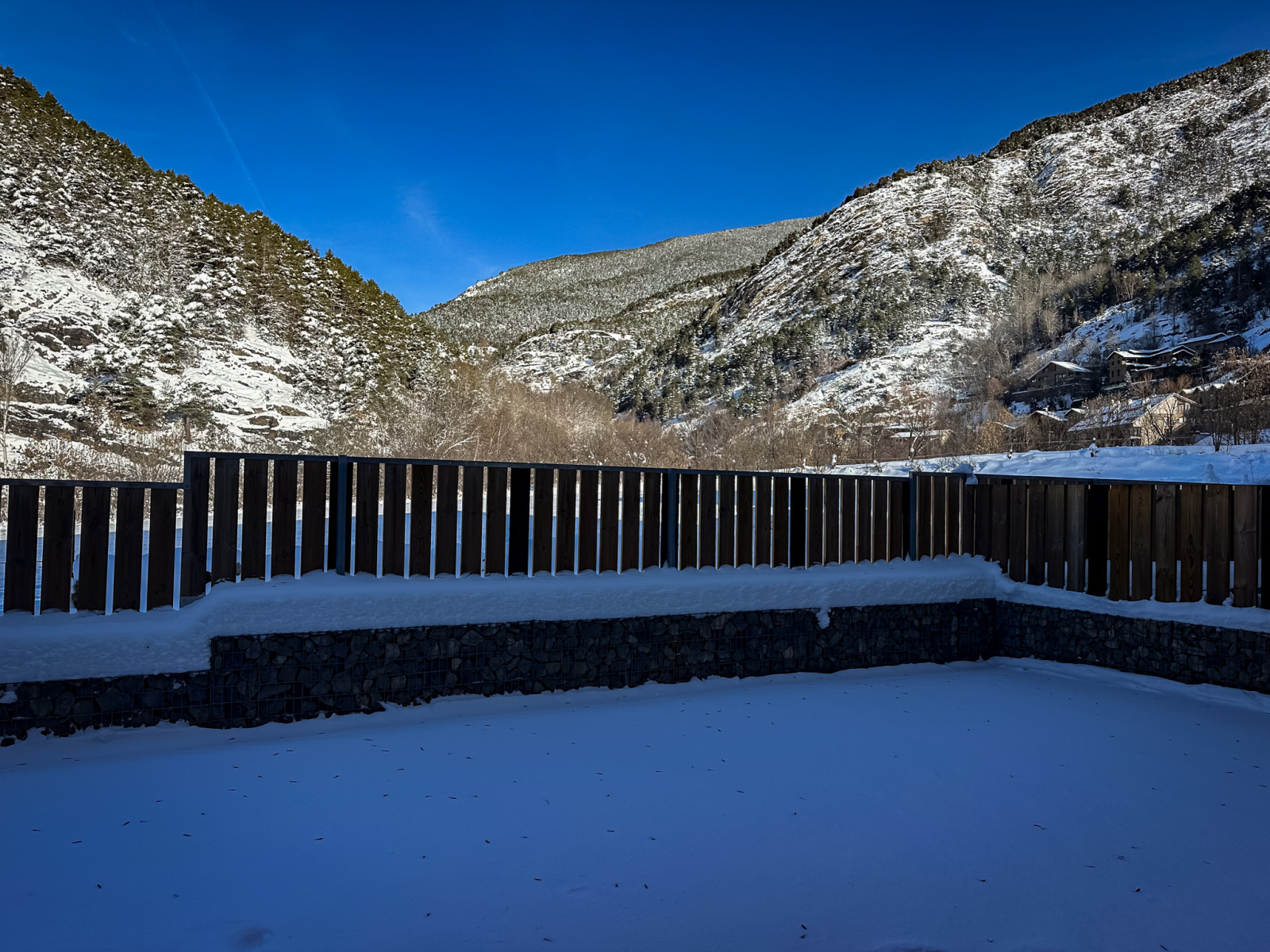 Unser Garten im Winter