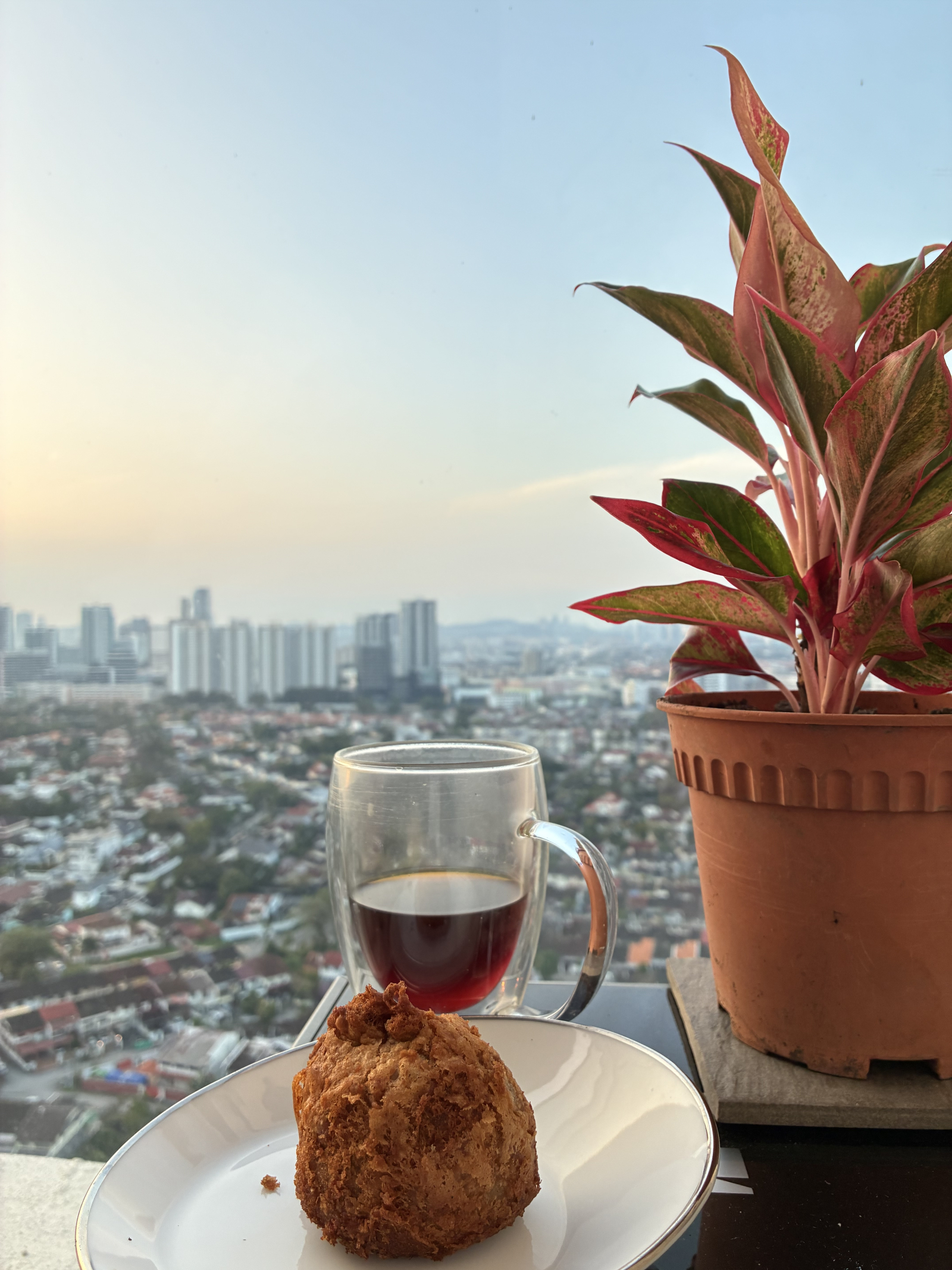 Déplacé de Penang à Kuala Lumpur. Vue sur la ville Niveau 31