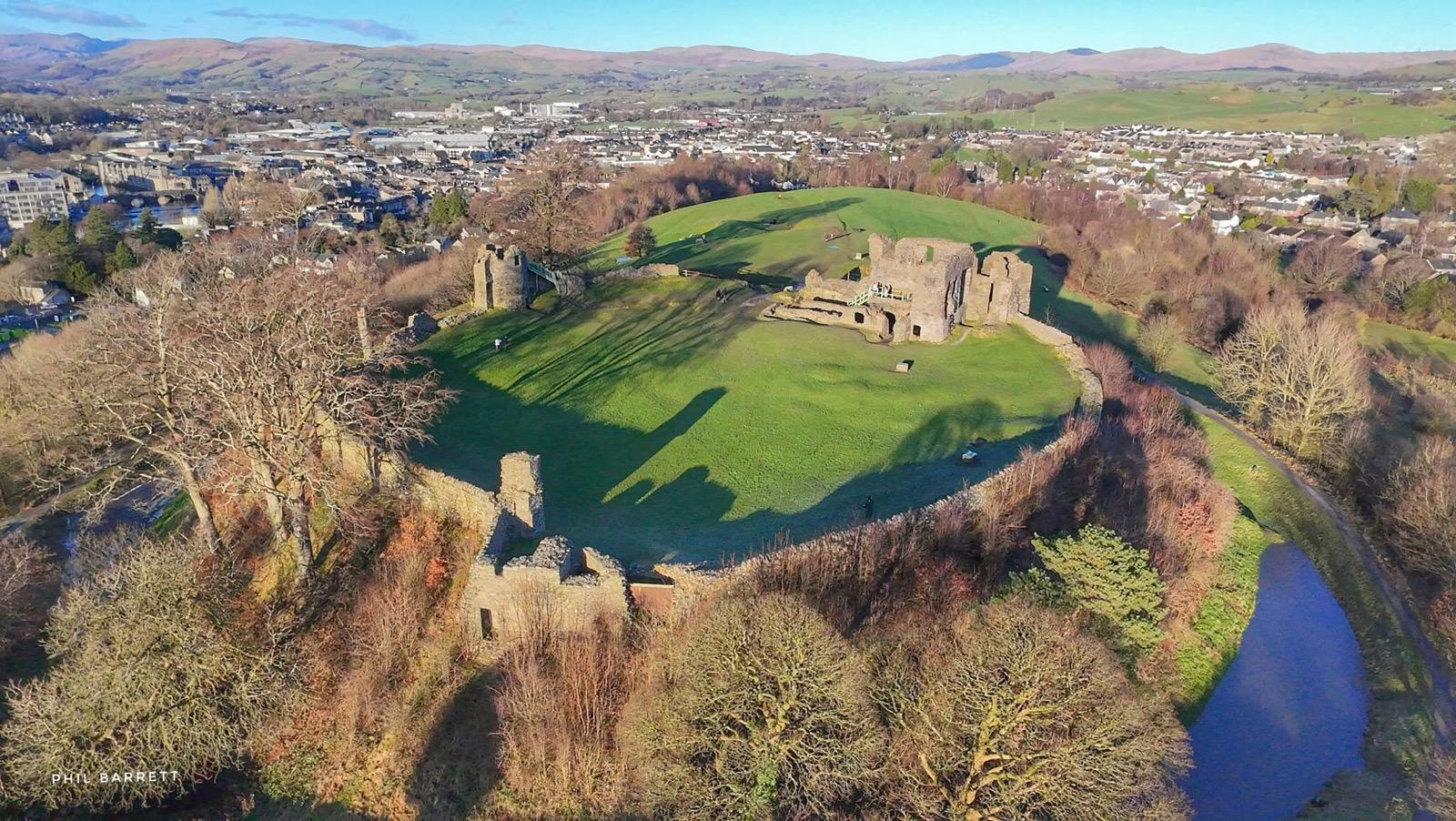 Castelo de Kendal no outono: apenas a 10-15 minutos a pé da casa.