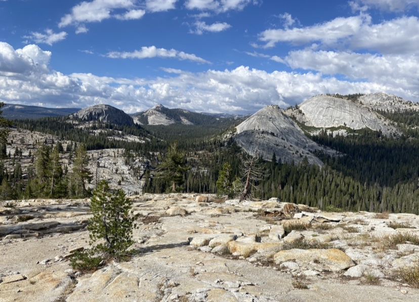 Acampando no reservatório Courtright