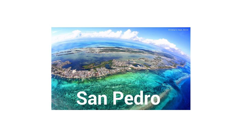 Casa flotante solar en la ciudad de San Pedro, Belice