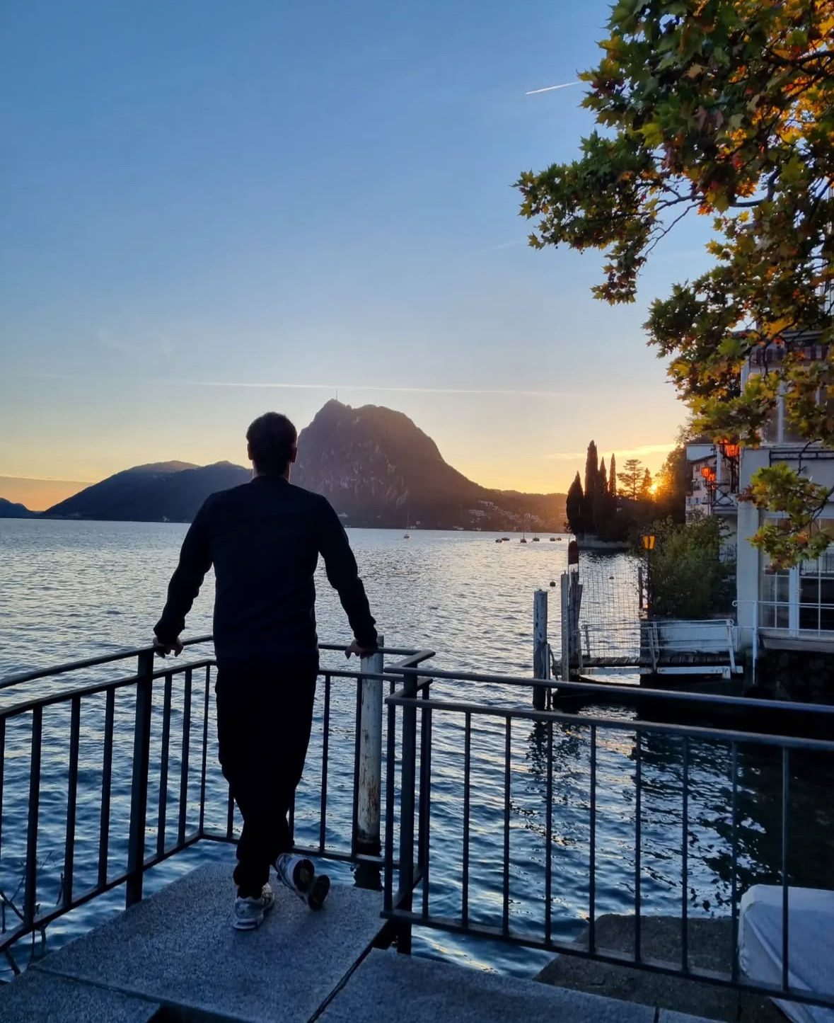 Views during the Olive Trail walking route