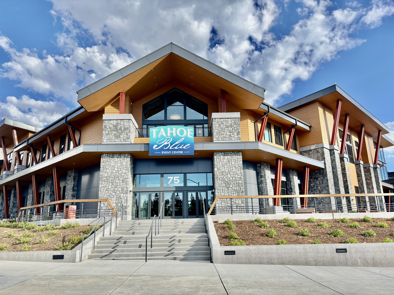 Nevada side: Tahoe Blue Event Center. We've watched a few concerts/shows here.