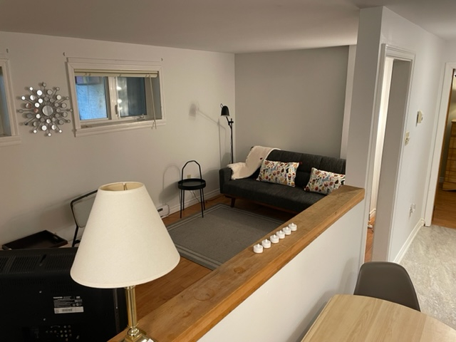 Vista cucina sul soggiorno