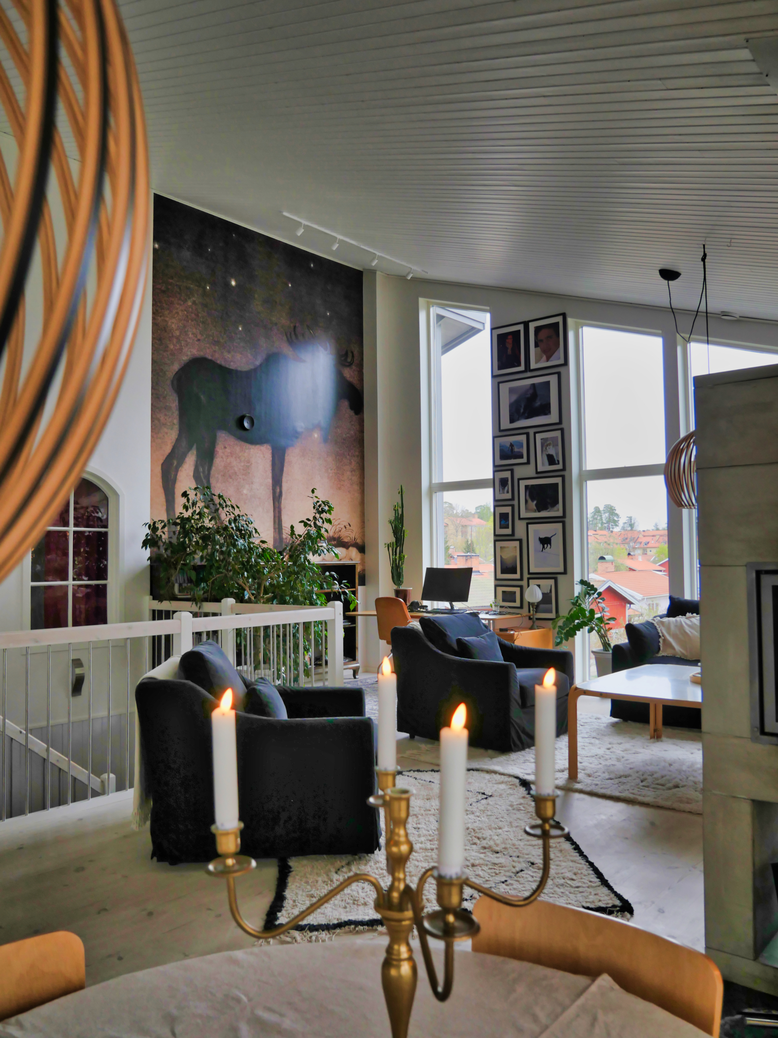 Haus im historischen Seedorf nahe Stockholm