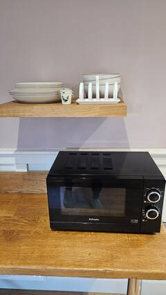 Cuisine cachette balayée par le vent