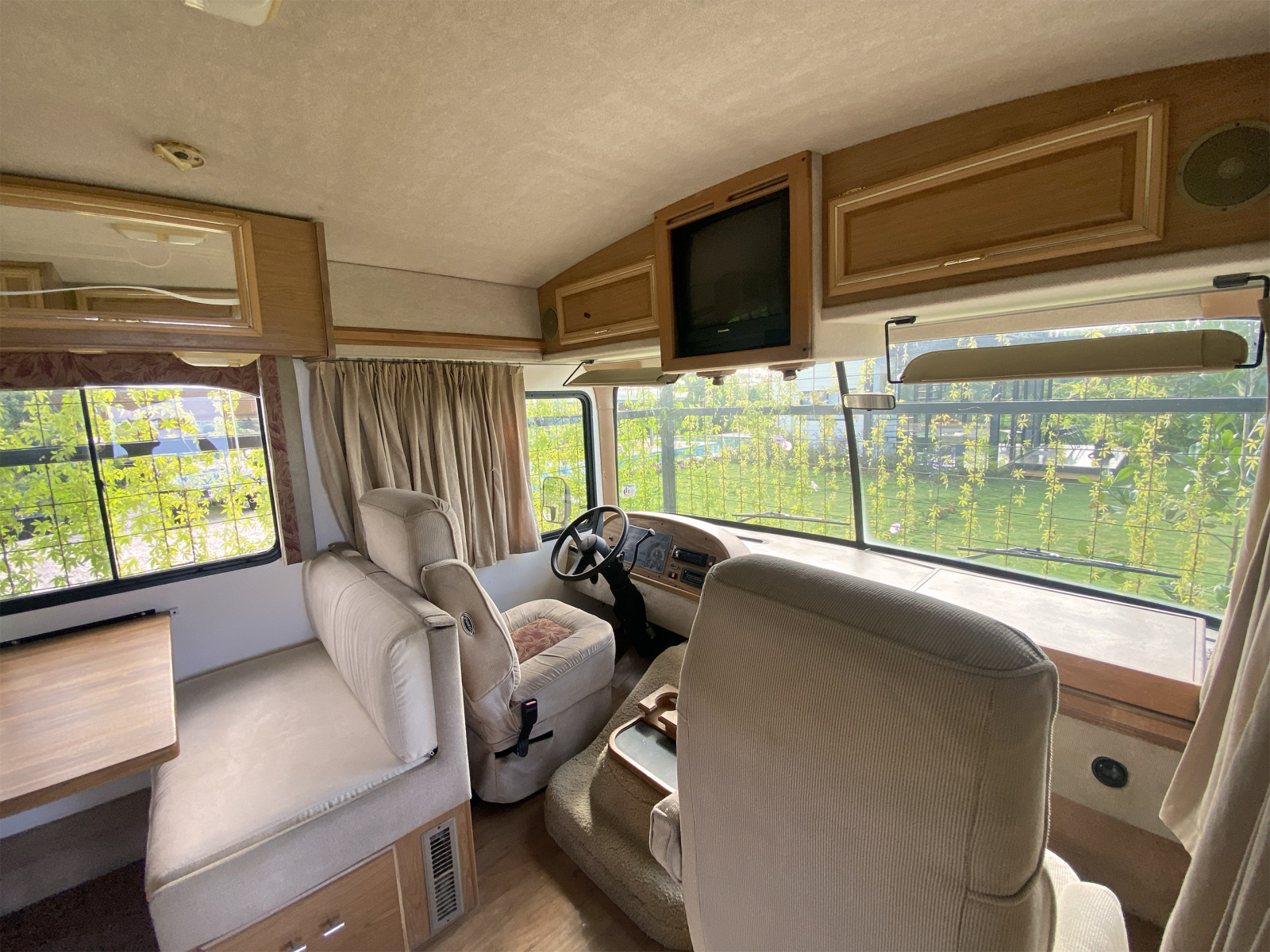 Frente de la autocaravana