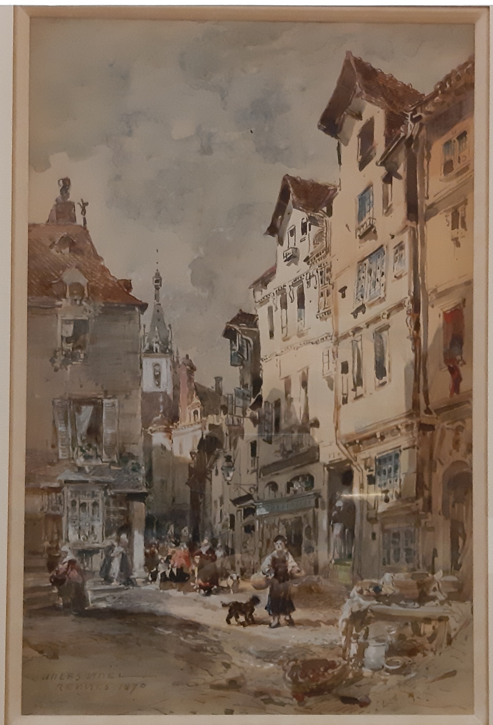Rennes in 1854.