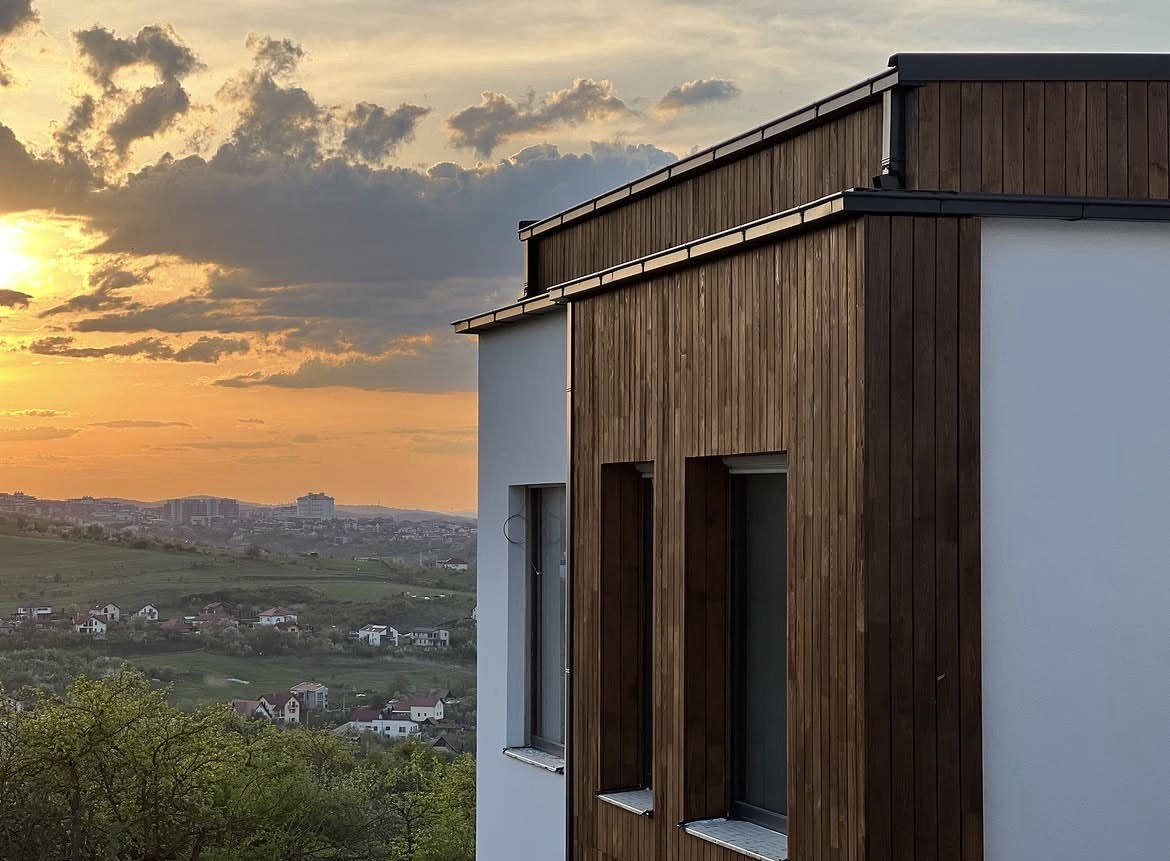 Maison passive d’inspiration scandinave à Cluj