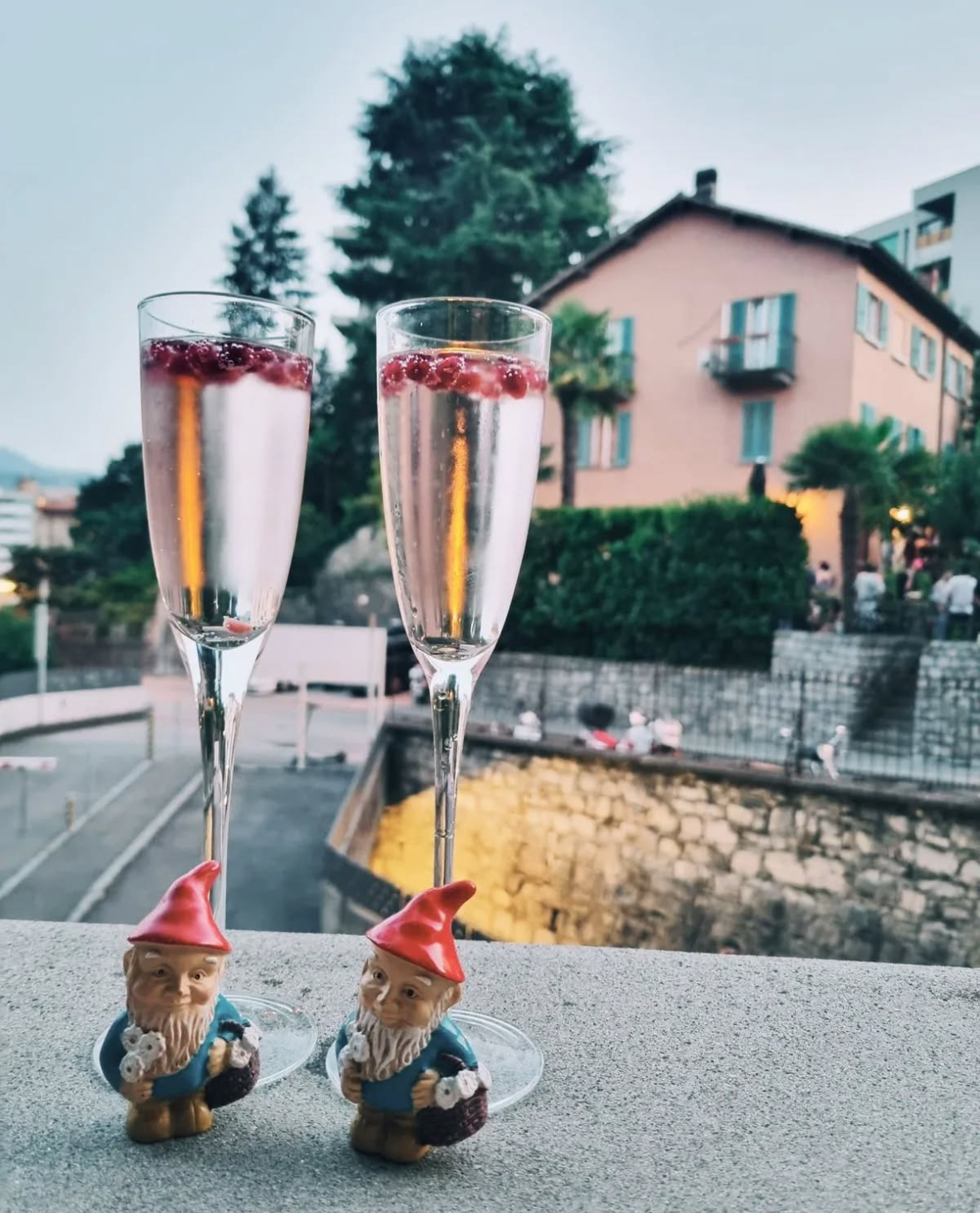 What the balcony is for :)