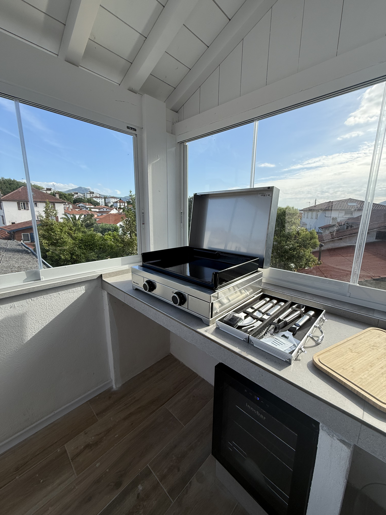 Basque Duplex Loft 85m² Hendaye - Terrace 36m² - Air conditioning - Outdoor kitchen