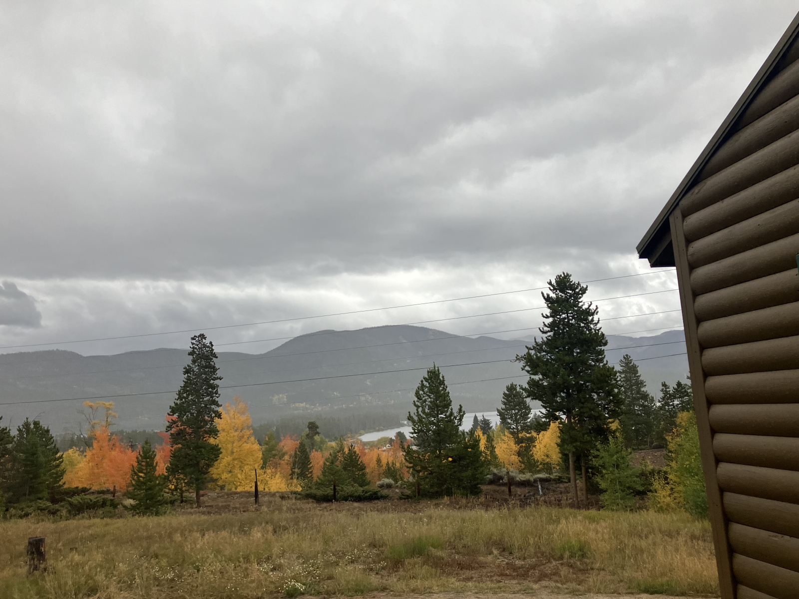 Fall view from back deck