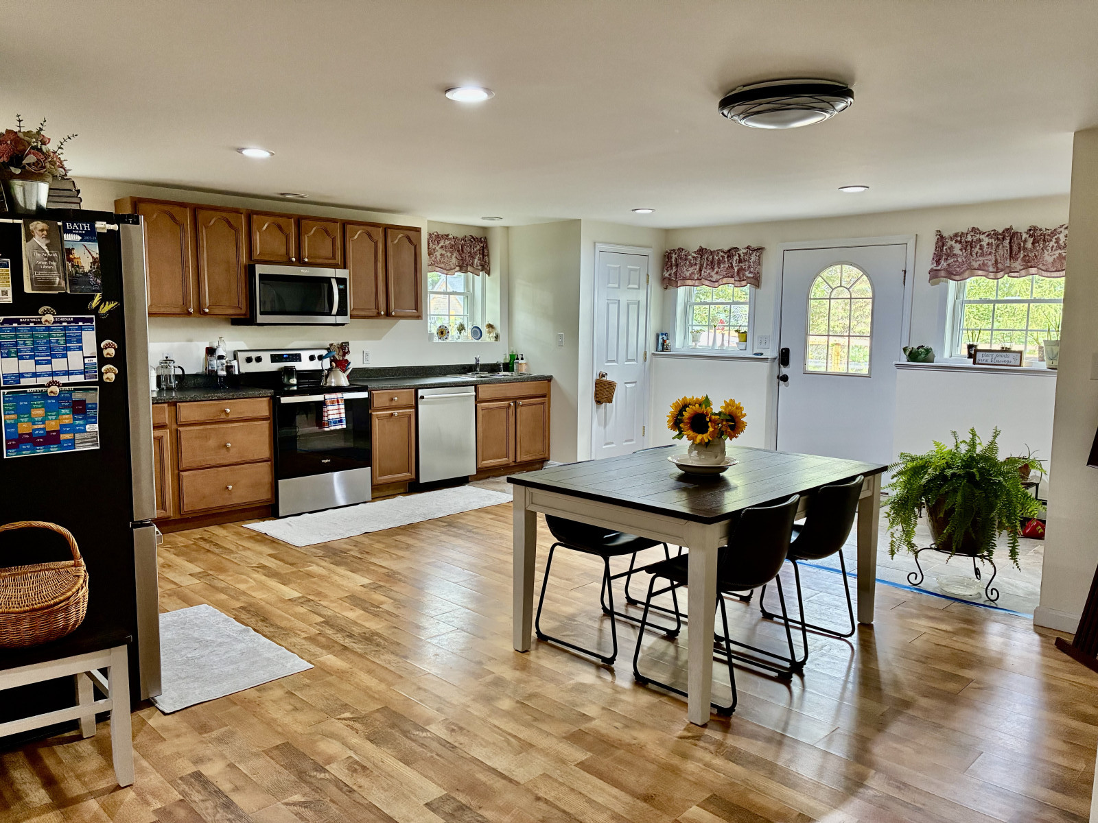 Direct entry- no stairs and wide front door. Eat in kitchen. Easy to prepare meals and clean up afte ...