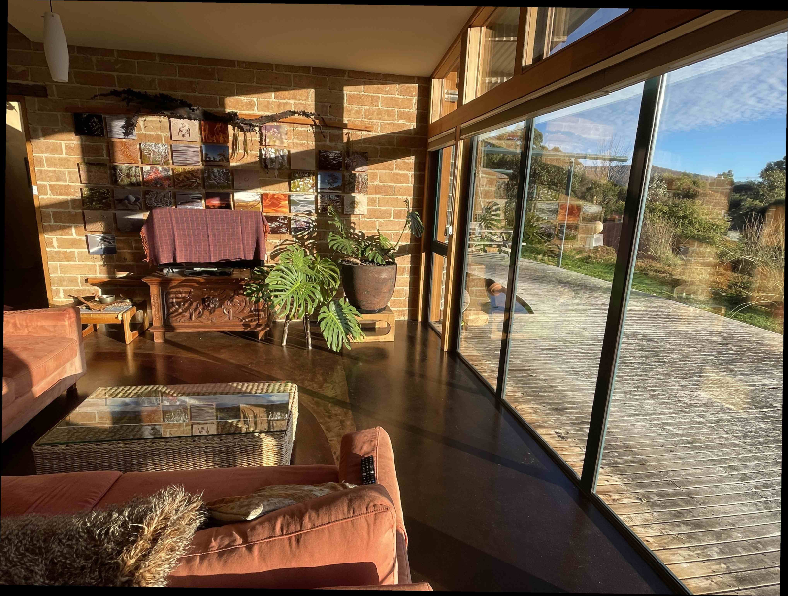 Le salon au soleil du matin