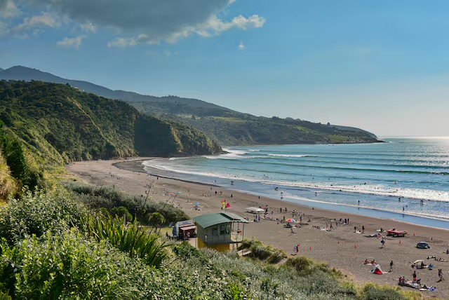 Wainui Beach - 1.7km drive from our home
