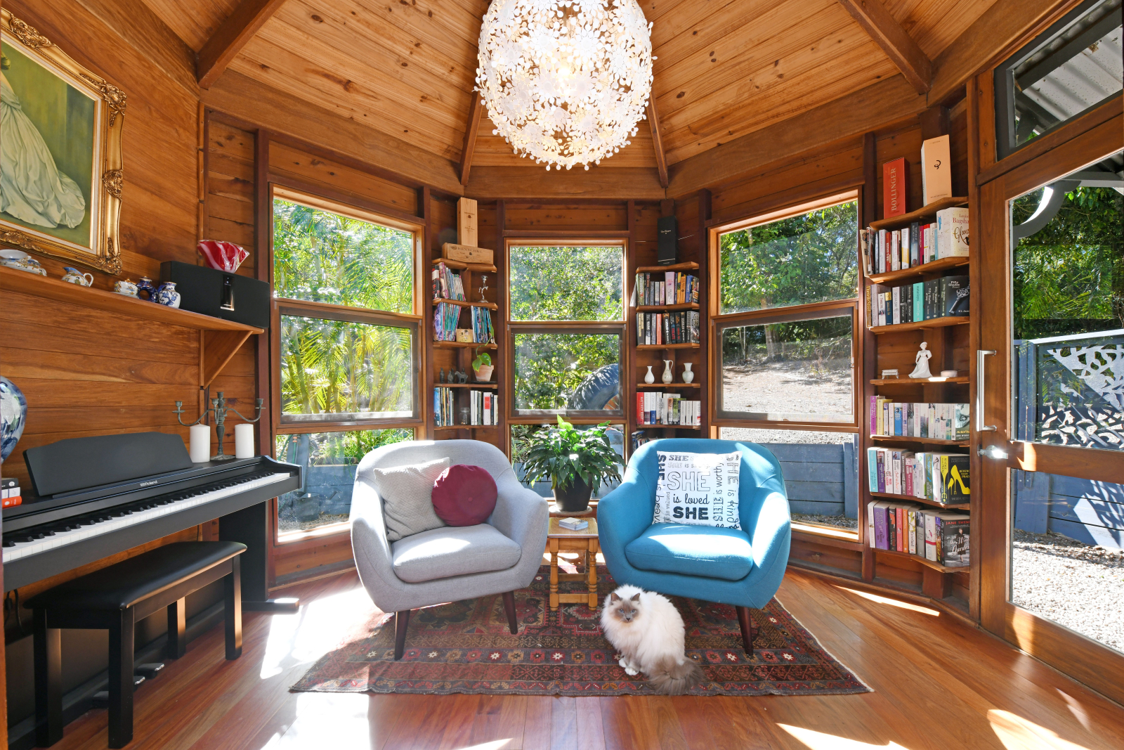 La bibliothèque - aimez lire, détendez-vous après une merveilleuse sortie