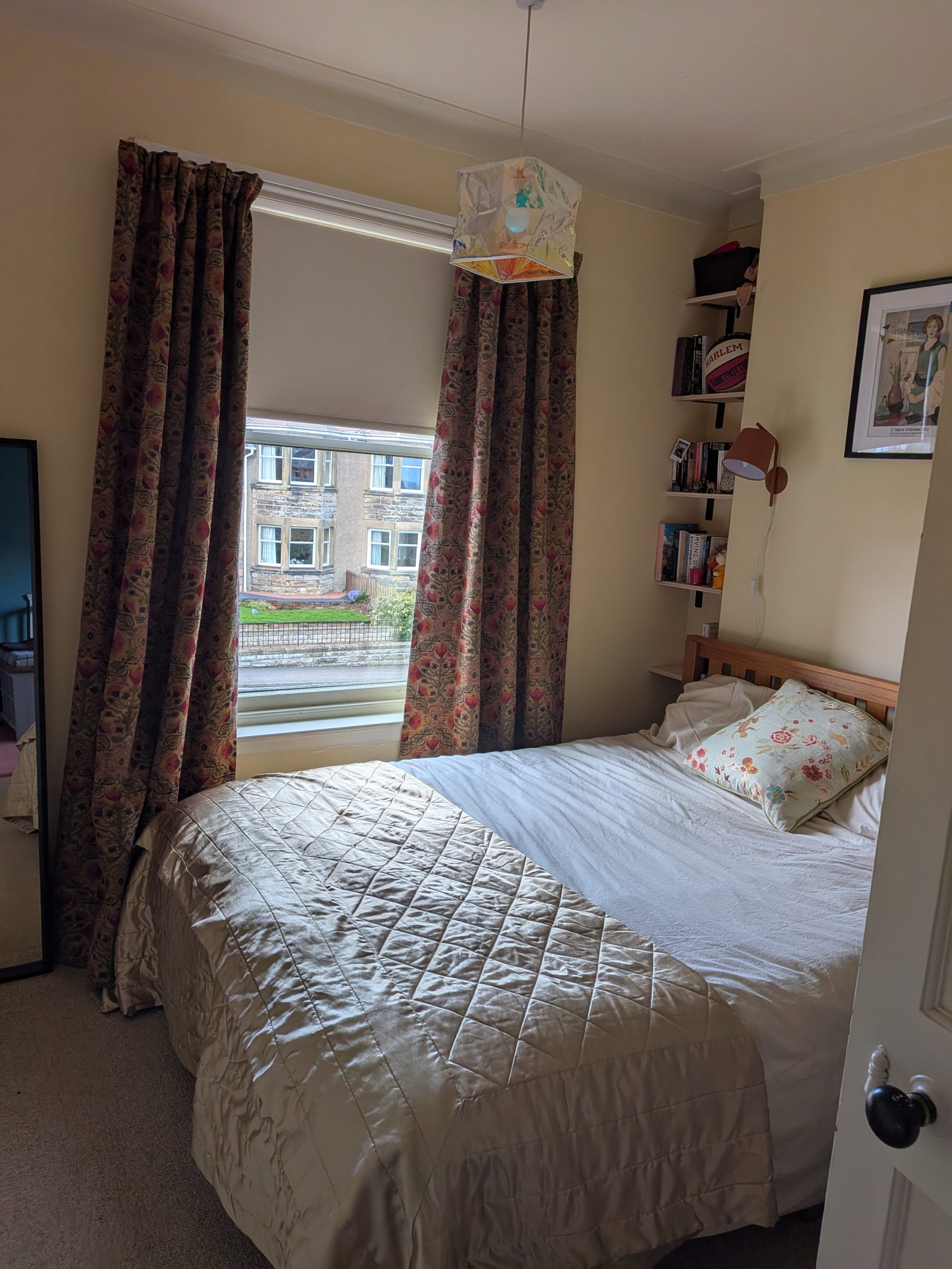 Bedroom 3 upstairs, with a 150 x 200 cm bed