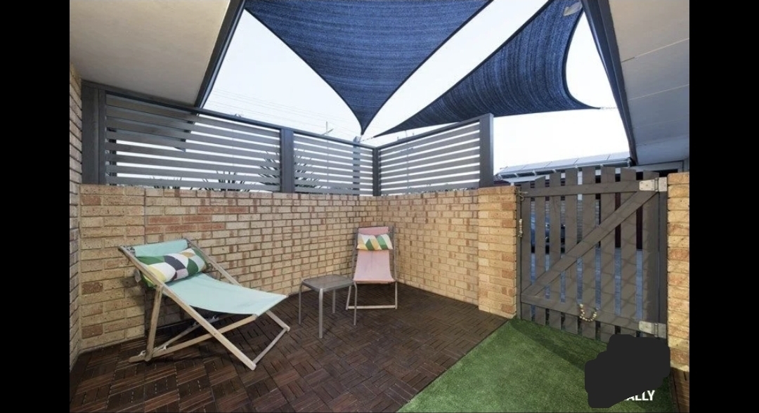 Residential house with outdoor space