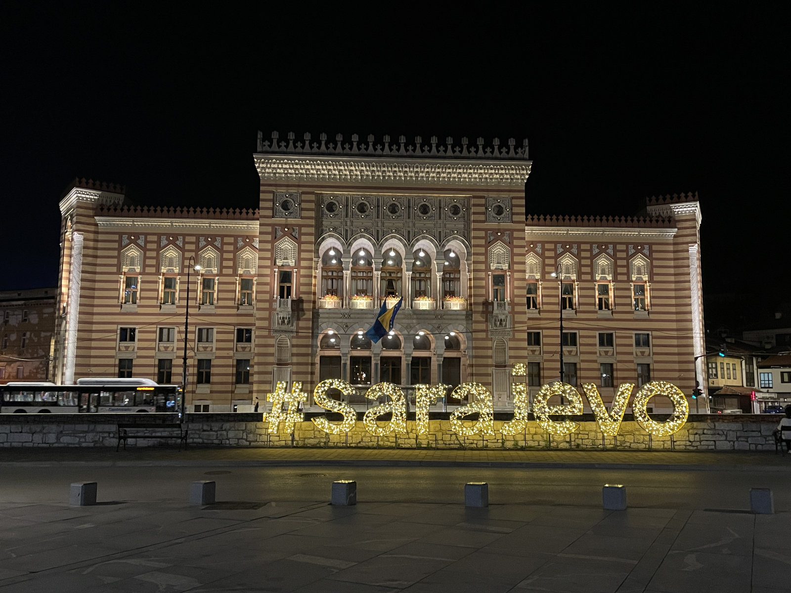 Our apartment is only a 10-15 minute walk to the Olympic Stadium, Avaz Tower. and Ciglane and Marjin ...