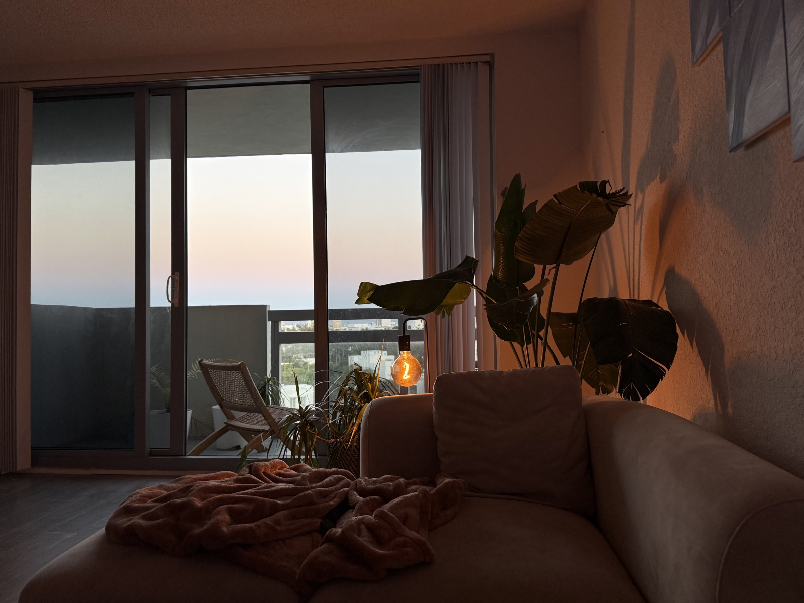 Sunny Artist’s Home in South Beach · Sunrise Balcony & Waterfront Pools