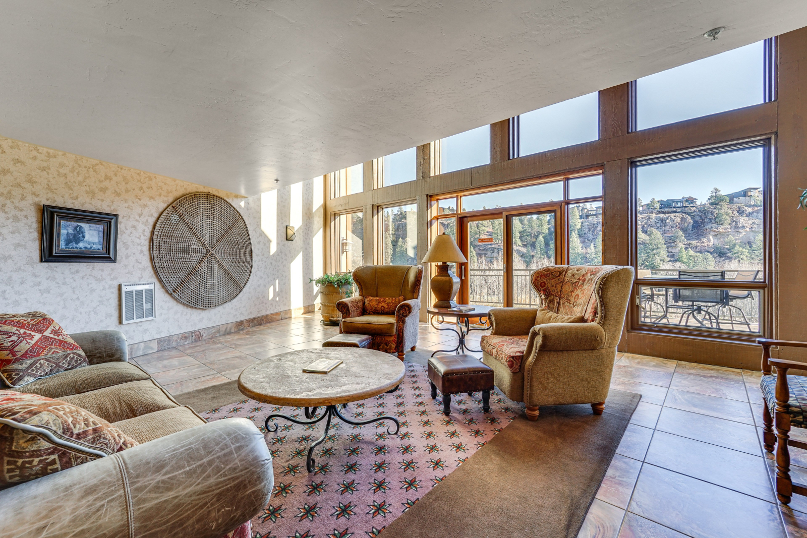 Each level also includes a reading area, games, and outdoor access. There is a community gas grill j ...