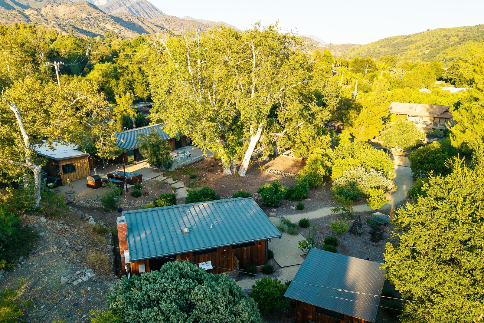 Santuário natural interno e externo de Ojai, lindamente reformado.